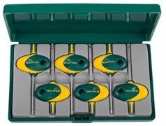 Набор коротких имбусовых ключей Kraftool Expert Torx T6-T20, 6шт 27440-H6