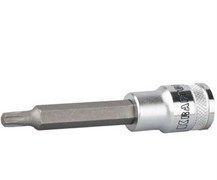 Удлиненная торцевая бита-головка Kraftool Industrie Qualitat 1/2" T40x100 мм 27906-40_z01