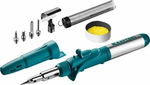 Газовый паяльник Kraftool Pro в наборе, 3 в 1 55503-H10