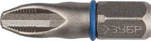Торсионные крестовые биты Зубр Эксперт C1/4, PH3x25мм, 2шт 26011-3-25-2