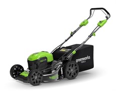 Газонокосилка аккумуляторная Самоходная G-MAX 40V GREENWORKS GD40LM46SP Газонокосилка аккумуляторная Самоходная G-MAX 40V GREENWORKS GD40LM46SP