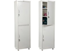 Медицинский одностворчатый шкаф HILFE МД 1 1650/SS S26199201001
