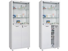Медицинский двухстворчатый шкаф HILFE МД 2 1670/SG S26199203501
