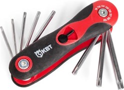 Набор торцевых ключей КВТ TORX НТК-Т-08