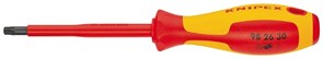 Диэлектрическая отвертка KNIPEX TX20 100мм KN-982620