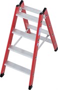 Двухсторонняя диэлектрическая стремянка Krause 2х4 815408