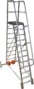 Лестница с платформой Krause Stabilo Vario, 10 ступеней 833167