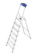 Стремянка L58E StandartLine 7 ступеней алюм., с лотком д.инструментов, Hailo, арт.8158-727, шт