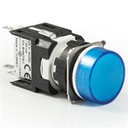Сигнальная арматура EMAS 16 мм, круглая 12-24V AC/DC синяя D070YXM