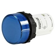 Моноблочная сигнальная арматура EMAS 220V синяя MBSD220M