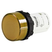 Моноблочная сигнальная арматура EMAS 220V желтая MBSD220S