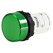 Моноблочная сигнальная арматура EMAS 220V зеленая MBSD220Y