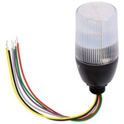 Сигнальная трехуровневая колонна EMAS с многоцветным модулем 24V AC/DC и зуммером, интегрированная с контроллером IF5T024ZM05