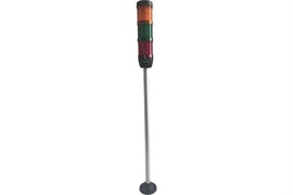 Сигнальная колонна EMAS 50мм, красная, желтая, зеленая 24V, светодиод LED IK53L024XM04