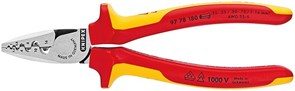 Пресс-клещи KNIPEX для обжима контактных гильз диэлектрический KN-9778180