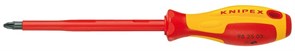 Диэлектрическая отвертка KNIPEX PZ4 200мм KN-982504