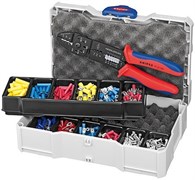 Набор кабельных наконечников с инструментом для опрессовки KNIPEX KN-979025