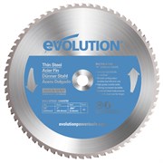 Диск пильный по тонкой стали 355x25,4x2,4 мм Evolution EVOBLADE355TS