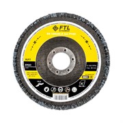 Лепестковый круг для шлифования по нержавеющей стали FoxWeld FTL Ergo 29 125 х 22,2 мм P100
