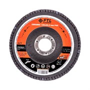 Лепестковый круг для шлифования по нержавеющей стали FoxWeld FTL Everest 29 125 х 22,2 мм P40