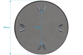 Диск для ТСС DRD1600L, 1600H 780 мм 074117