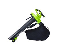 Воздуходув–садовый пылесос аккумуляторный GREENWORKS GD40BVIIK5 40V c 1хАКБ 5Ач и ЗУ