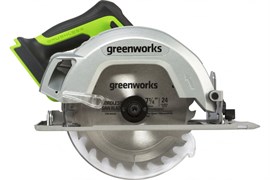 Пила циркулярная аккумуляторная 24V GREENWORKS GD24CS