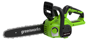 Цепная пила аккумуляторная GREENWORKS G40CS30II, 40V, 30 см, без АКБ и ЗУ