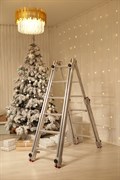 Двухсторонняя алюминиевая стремянка Эйфель Восьминог 206