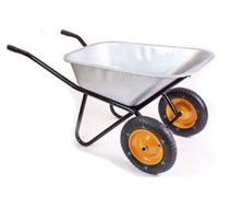 Тачка строительная 110 л 200 кг TOR Profi-2 (без колес)