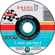 Отрезной круг по металлу A 60 R 125х1х22,23 DRONCO 1120240