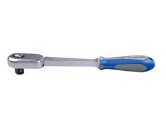 Трещотка с шарнирным трещоточным механизмом, 1/2", 5°, 250 мм, 72 зуба KING TONY 4783-10G