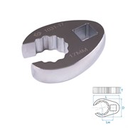 Ключ разрезной (воронья лапка) 17 мм, 3/8" KING TONY 1031-17R TONY