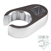 Ключ разрезной (воронья лапка) 34 мм, 3/4" KING TONY 1031-34R TONY