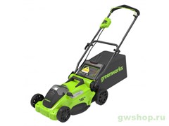 Газонокосилка аккумуляторная GREENWORKS GD40LM16X 40V без АКБ и ЗУ Greenworks 2517907