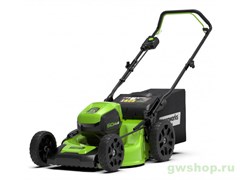 Газонокосилка аккумуляторная GD-60 60V GREENWORKS GD60LM46HPK4 c АКБ 4АЧ и ЗУ Greenworks 2502807UB