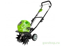 Культиватор G-MAX 40V GREENWORKS G40TL с АКБ 5 Ач и ЗУ Greenworks 27087K5