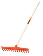 Грабли Amigo 77014 с деревянным черенком, пластиковые