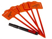 Табличка Amigo 77060 5 шт с маркером, садовая