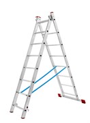 Алюминиевая двухсекционная лестница АЛ 2х11 П70