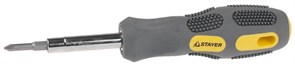Отвертка с набором бит Stayer Max Grip 1/4 4шт 2586-H4 G