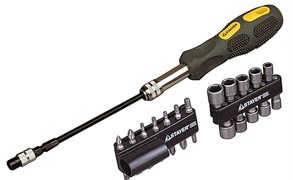 Отвертка с набором бит Stayer Max Grip 1/4 25шт 2590-H25 G