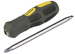 Отвертка со сменным жалом Stayer Max Grip SL6.5/PH2 100мм 25851-H2 G
