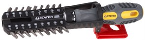 Отвертка с набором бит Stayer Max Grip 1/4 19шт 25921-H19 G