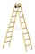 Двухсторонняя деревянная стремянка Zarges Crestamax B 2х6 40046