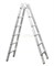 Двухсторонняя алюминиевая стремянка Zarges Z300 2x20 42420 - фото 101072