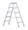 Двухсторонняя алюминиевая стремянка Zarges Z500 2x12 41592 - фото 101363
