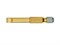 Шлицевая бита Witte TIN 1/4" SL 1,2х6,5х50 мм 27534 - фото 106337