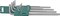 Набор угловых ключей Torx (звездочка) Jonnesway Extra Long 10 предметов H12S110S - фото 115003