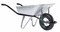 Тачка строительная одноколесная Haemmerlin Cargo Medium 100 (пневмоколесо) 324007901 - фото 116723